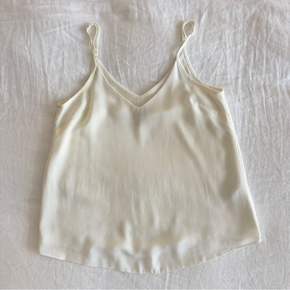 ASOS White Sleeveless CamisoleSoft Top